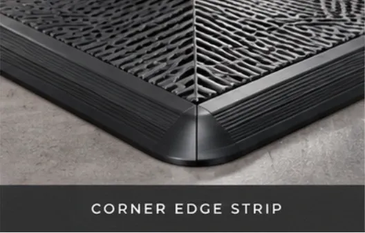 Corner edge strip